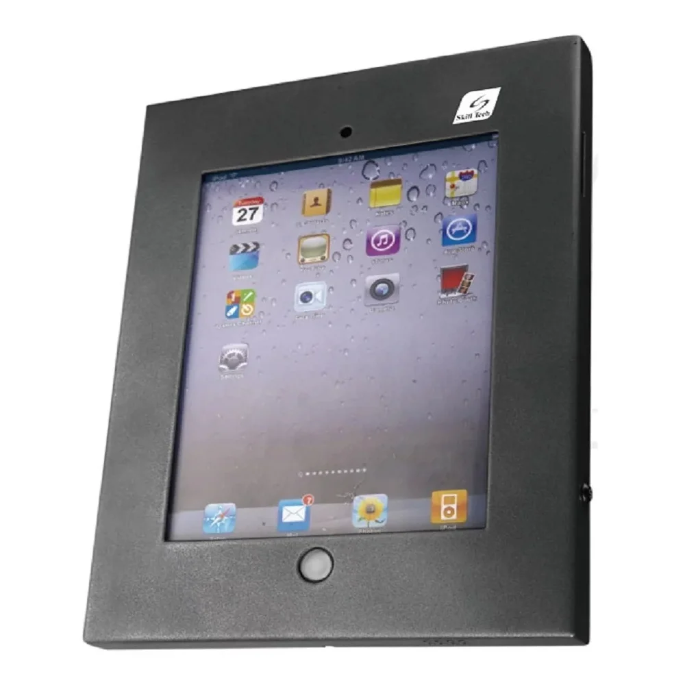 Anti-Theft Tablet Mount Enclosure With Lock For 9.7